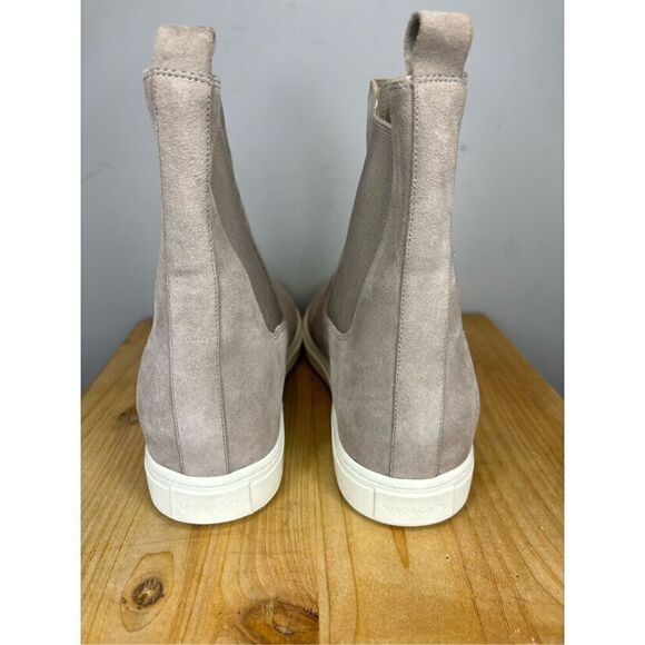 Vince Women's Norman B Nubuck Sneaker Ankle Boot Gray Size 9M - Picture 5 of 6